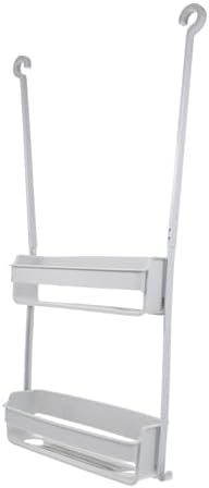 BEBEMOKO 1pc Double Hanging Bathroom Storage Basket