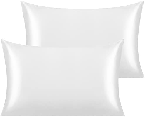 NTBAY Silk Satin Toddler Pillowcases Set of 2 1