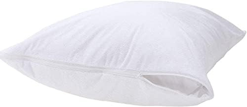 Kingnex 2 Pack Waterproof Feather Proof Toddler Pillow Covers