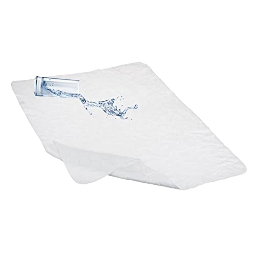 American Baby Company Waterproof Reusable Crib Mattress Pad Cover 2 Pack White 1