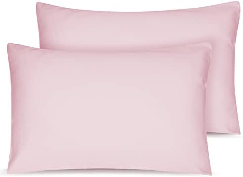 Organic Cotton Toddler Pillowcase 2 Pack Pink
