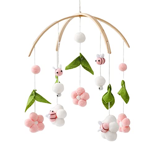 Mamimami Home Wooden Wind Chime Bed Bell with Bells