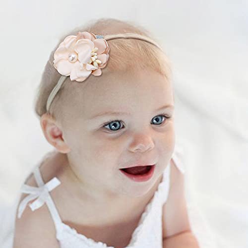 Cherrboll 4pcs Baby Girl Flower Headbands 1