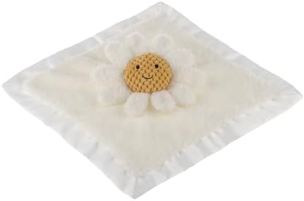 Apricot Lamb Daisy Soft Lovey Baby Blanket