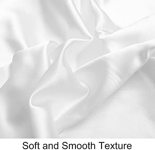 NTBAY Silk Satin Toddler Pillowcases Set of 2 1