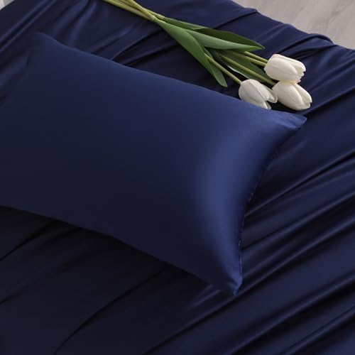 NTBAY Matte Satin Toddler Pillowcases 2 Pack