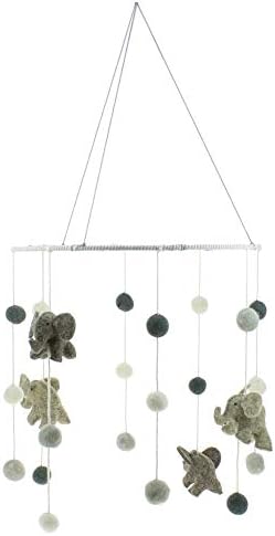 Ebros Fiona Walker Safari Elephant Nursery Mobile
