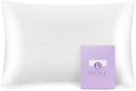 OLESILK Toddler Silk Pillowcase 13x18 Ivory
