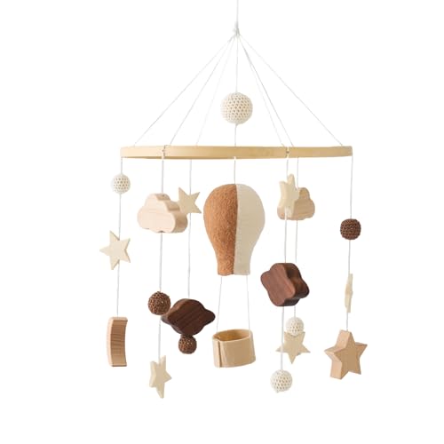 OESSUF Baby Mobile with Hot Air Balloon