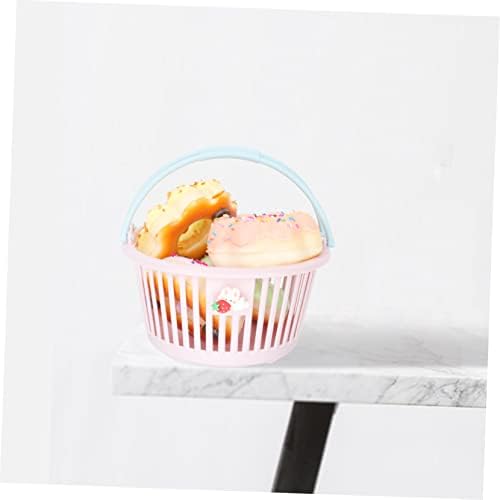 MAGICLULU 2Pcs Rainbow Strawberry Bunny Storage Bins 1