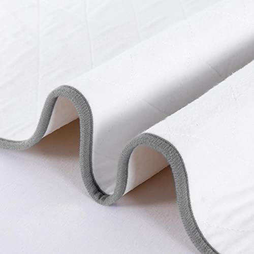 Biloban Waterproof Crib Mattress Protector 27x38 4 Layers Non-Slip Pad