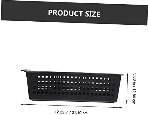 4pcs TINEASUR Plastic Storage Baskets
