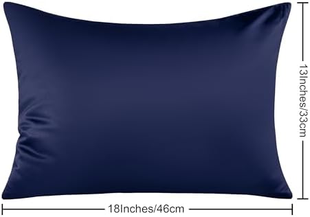 NTBAY Matte Satin Toddler Pillowcases 2 Pack