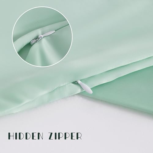 NTBAY Zippered Silk Satin Toddler Pillowcases - 2 Pack