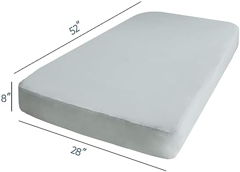 Stretchy Crib Sheets 2 Pack - Soft Breathable for Boys Girls