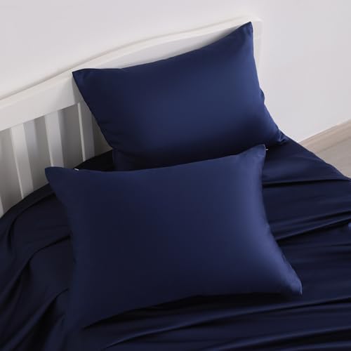 NTBAY Matte Satin Toddler Pillowcases 2 Pack