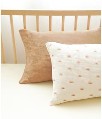 Konssy 2 Pack 13x18 Toddler Pillowcases