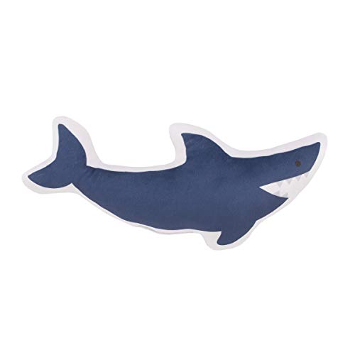 NoJo Everything Kids Blue Shark Pillow