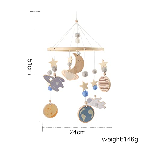 Mamimami Home Wooden Wind Chime Baby Bed Bell