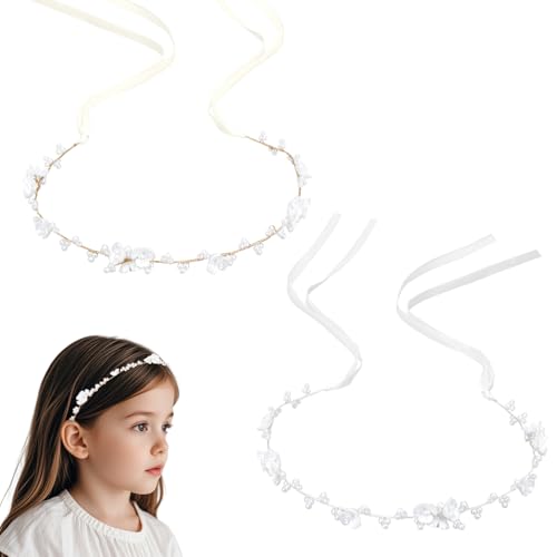 Heygueo Flower Girls Headpiece Wedding Accessory