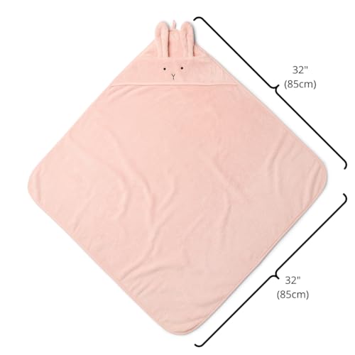 Huxie Baby Hooded Towel - Organic Cotton 32 x 32
