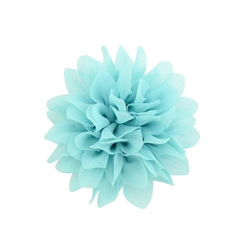 30pcs Baby Girls Alligator Hair Clips Chiffon Flower Barrettes