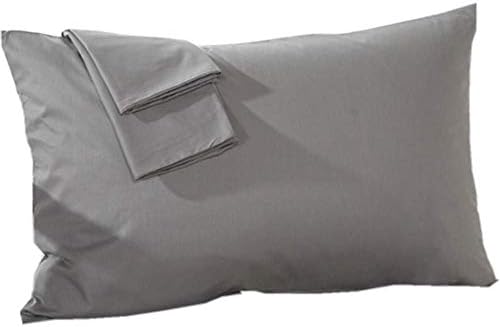 Travel Pillowcase Set of 2 12x16 Dark Grey