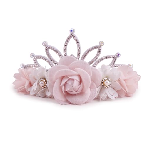 Baby Girl Floral Headbands - 3pcs Soft Elastic Hairband