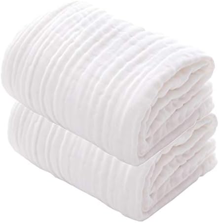 MUKIN Baby Bath Towels 2Pack Swaddle Blanket