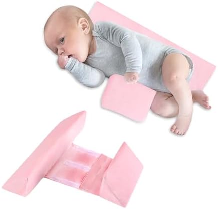 ParkistStar Wedge Toddler Pillow - 45 Degree Adjustable Support Pink