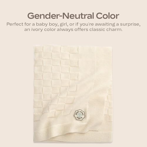 MON CHOU Organic Baby Blanket 30 x 37 Inches