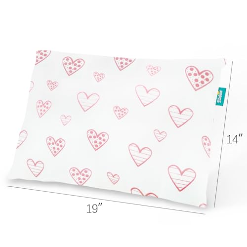 Biloban Organic Cotton Toddler Pillowcase 2 Pack