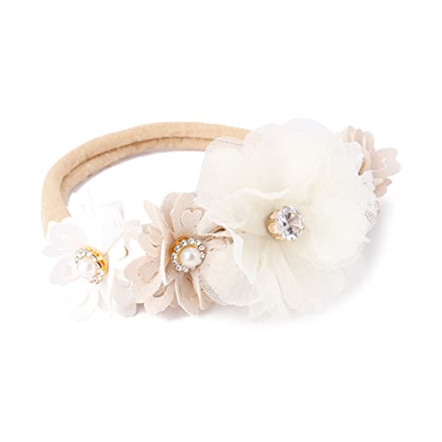 Cherrboll 3pcs Baby Girl Flower Headbands