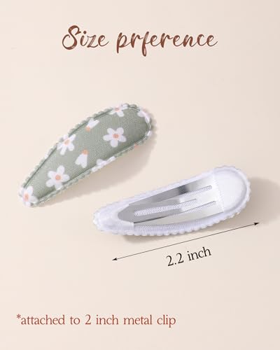 Doboi Baby Headbands Set - 20PCS with Big Bows and 8PCS Clips