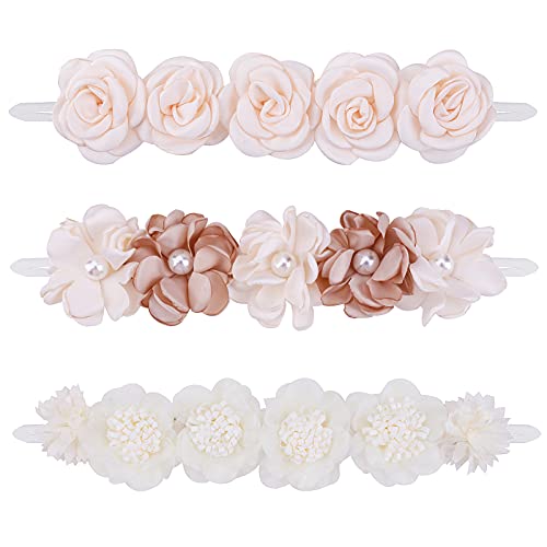 Flower Headband Set for Baby Girl 3pcs