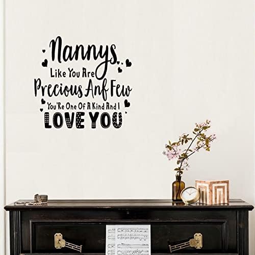 Nannys Like You Are Precious Wall Decal for Kids Room