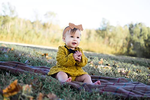 Soft Floral Headband for Baby Girls
