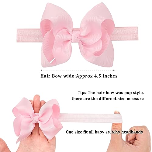 CLLOT Baby Girls Hair Bows Headbands Pack of 20