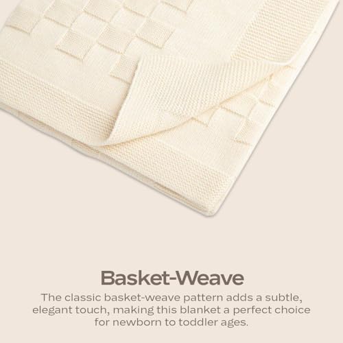 MON CHOU Organic Baby Blanket 30 x 37 Inches
