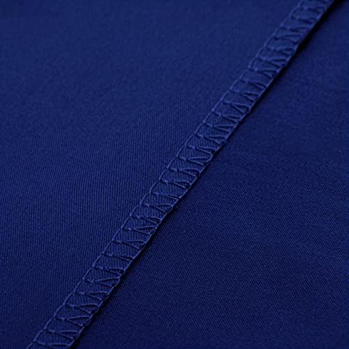 NTBAY Zippered Toddler Pillowcases Set of 2 13x18 Navy Blue