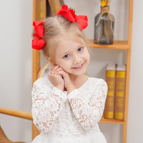 YHXX YLEN Little Girl Big Bows 40PCS Clips