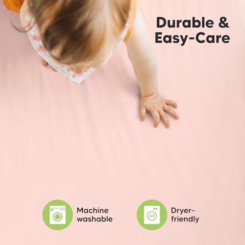 KeaBabies 2-Pack Mini Crib Sheets Fitted