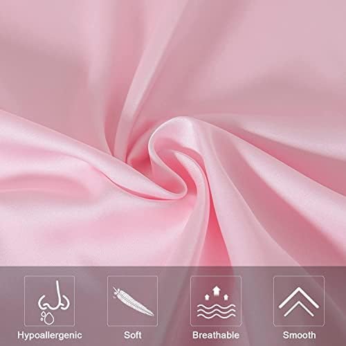 SIYUAN Mulberry Silk Pillowcase Toddler Pink