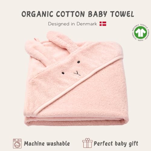 Huxie Baby Hooded Towel - Organic Cotton 32 x 32