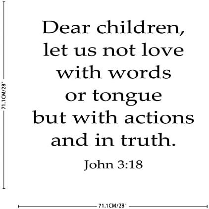 Inspirational Wall Decal for Kids Room and Home