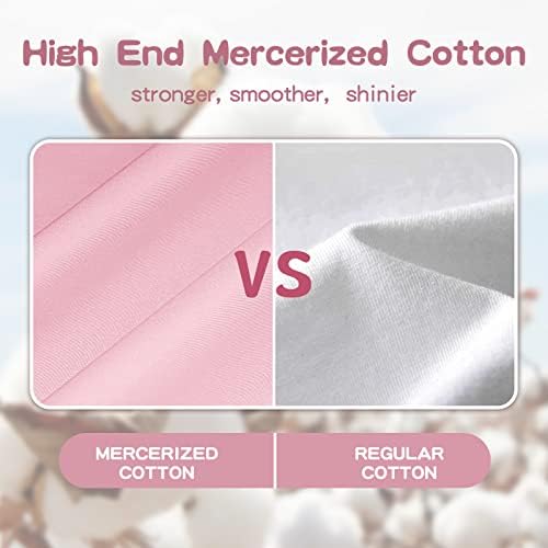 Organic Cotton Toddler Pillowcase 2 Pack Pink