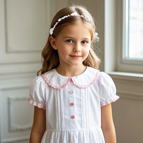 Heygueo Flower Girls Headpiece Wedding Accessory
