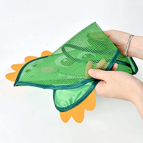 Baby Bath Toy Storage Bag with Animal Design and Suction Cups