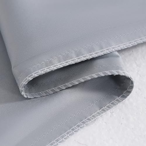 NTBAY Matte Satin Toddler Pillowcases - 2 Pack Silver Grey