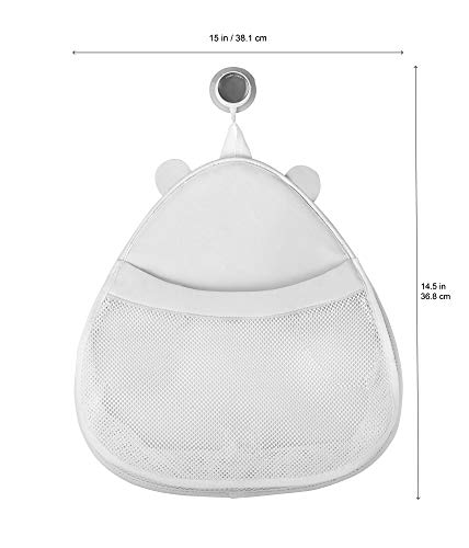 3 Sprouts Hanging Bath Toy Holder - Polar Bear Design 1
